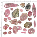 蔷薇辉石 - 凸圆形