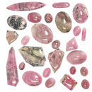 蔷薇辉石 - 凸圆形