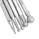 Diamond Ball Burr - 5pcs