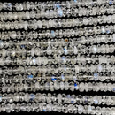 月光石 - 刻面珠项链