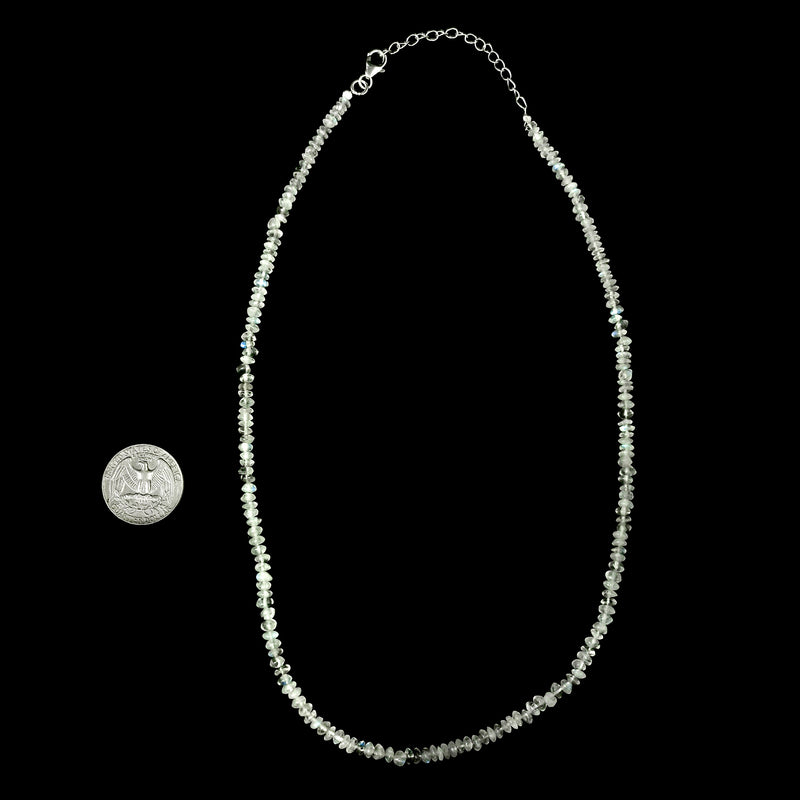 Moonstone - Smooth - Bead Necklace