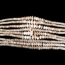 玫瑰石英 - 大刻面漸層 - 珠項鍊