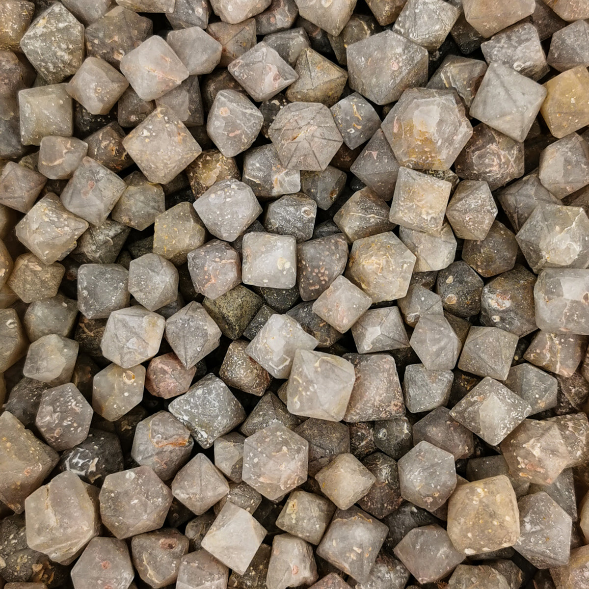 Beta Quartz minerals from Indonesia.
