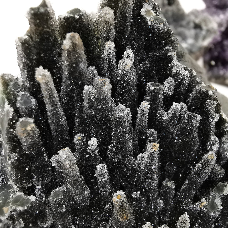 Black Amethyst Druze - Mineral