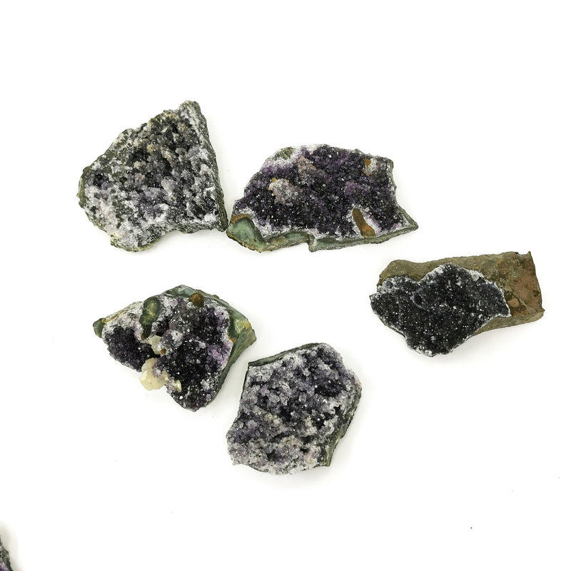 黑紫水晶德鲁兹 - 矿物