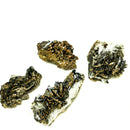 Black Barite With Vanadinite - Mineral