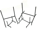 Black Upright Steel Slab Stand - Display