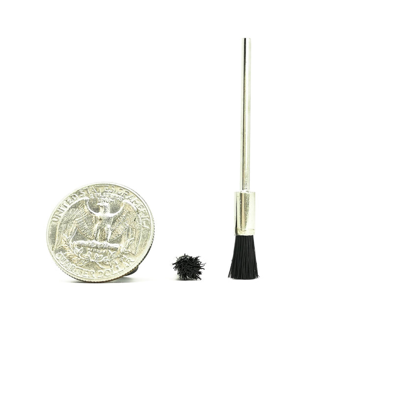 Black Bristle Brush - Small - 5pcs