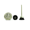 黑色鬃毛刷 - Lrg - 硬