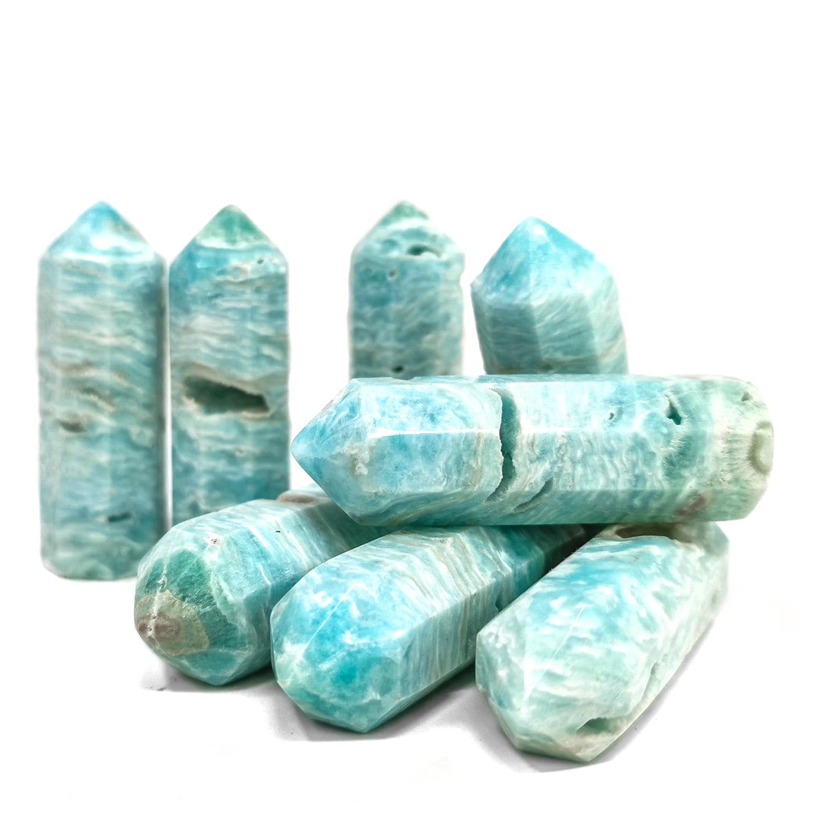 Aragonite mini obelisk from Dishu District, Helmand, Afghanistan.