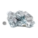 蓝色重晶石 - 矿物标本