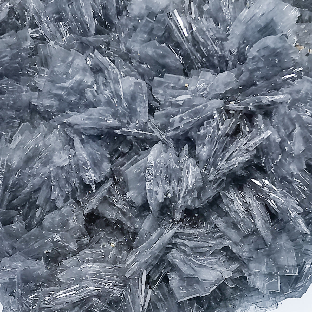 Blue Barite mineral specimen, barium sulfate, from Cavnic, Romania.