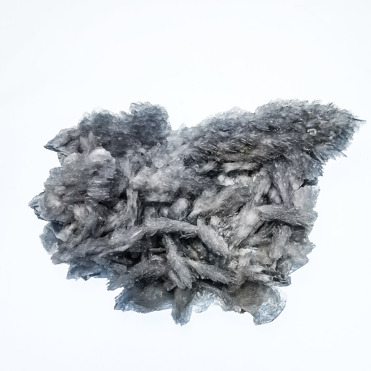 Blue Barite mineral specimen, barium sulfate, from Cavnic, Romania.