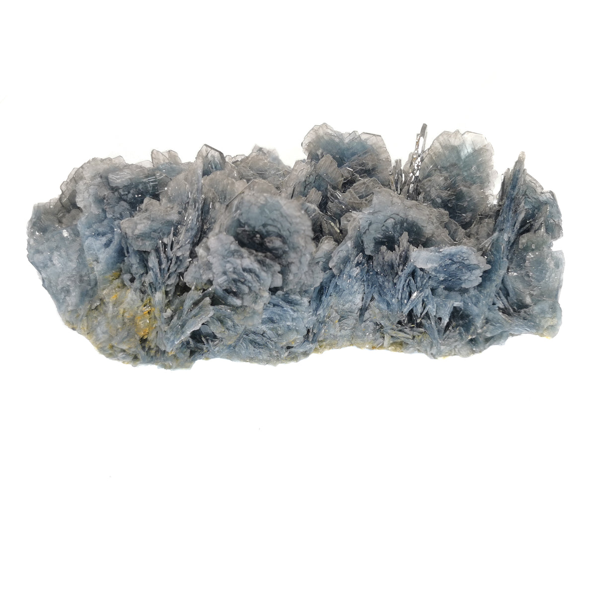 Blue Barite mineral specimen, barium sulfate, from Cavnic, Romania.