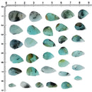 蓝色蛋白石 - 刻面