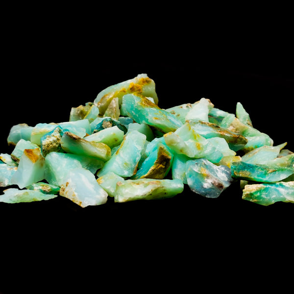 秘鲁蓝蛋白石 - 原石