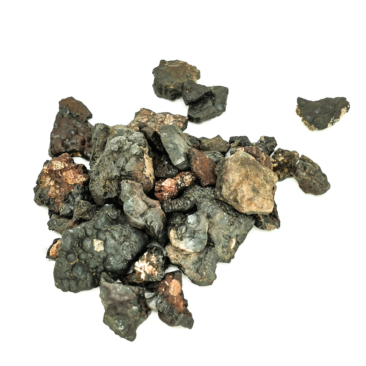 Botryoidal Hematite specimen, an iron oxide, from Bouse, Arizona, USA.
