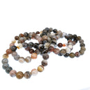 Botswana Agate - Bead Bracelet