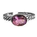 编织绳纯银 - 戒指