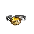 编织绳纯银 - 戒指