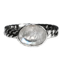 编织绳纯银 - 戒指