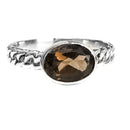 编织绳纯银 - 戒指