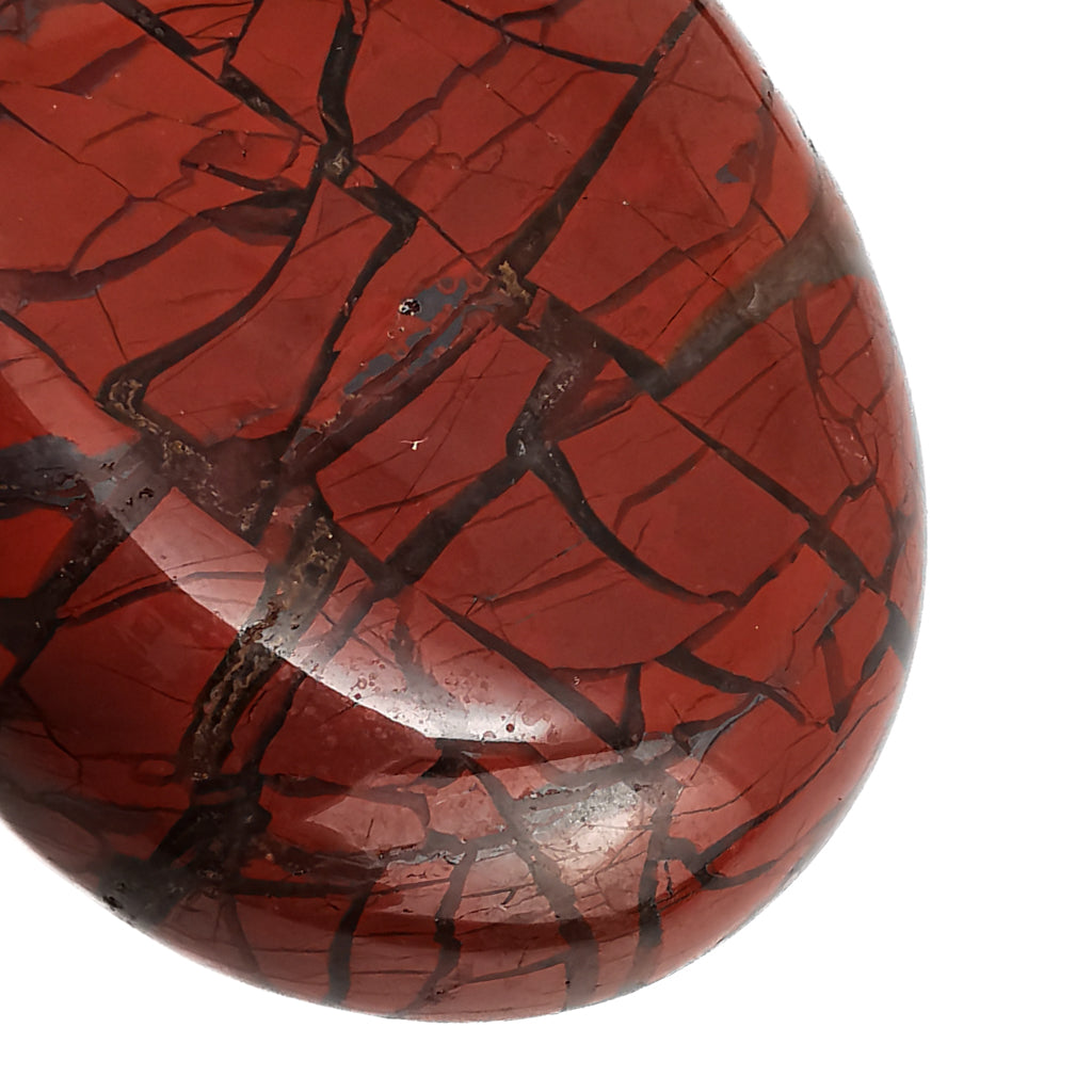 Brecciated Red Jasper mini palm stone.
