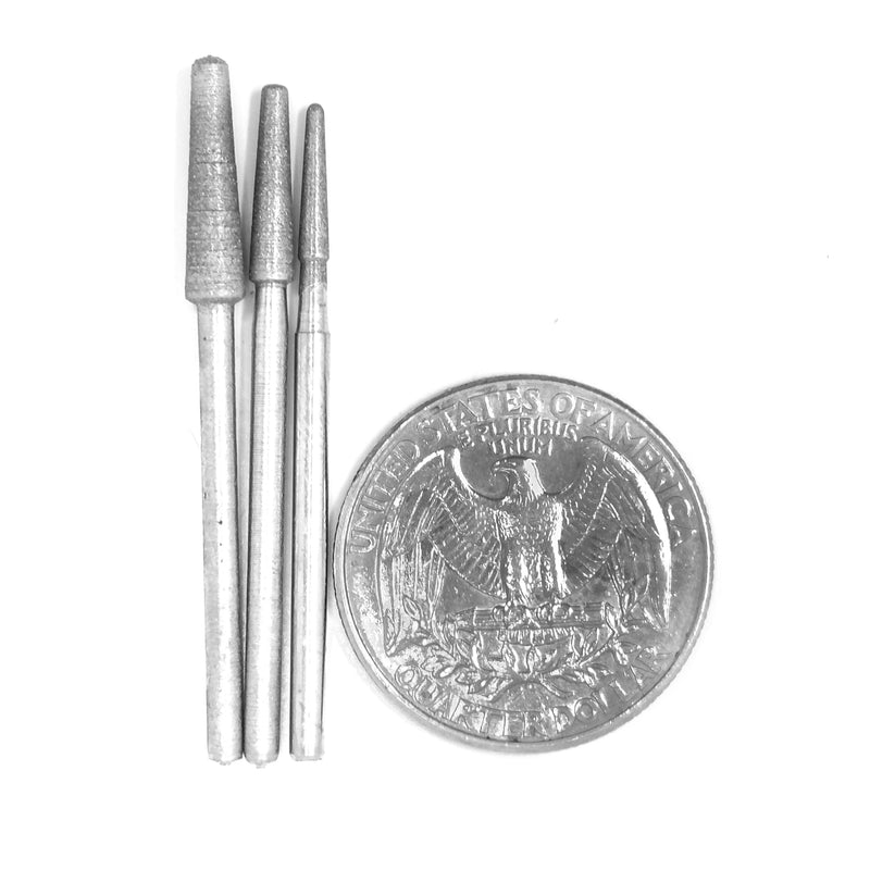 Bullet Point Diamond Burr - 5pc