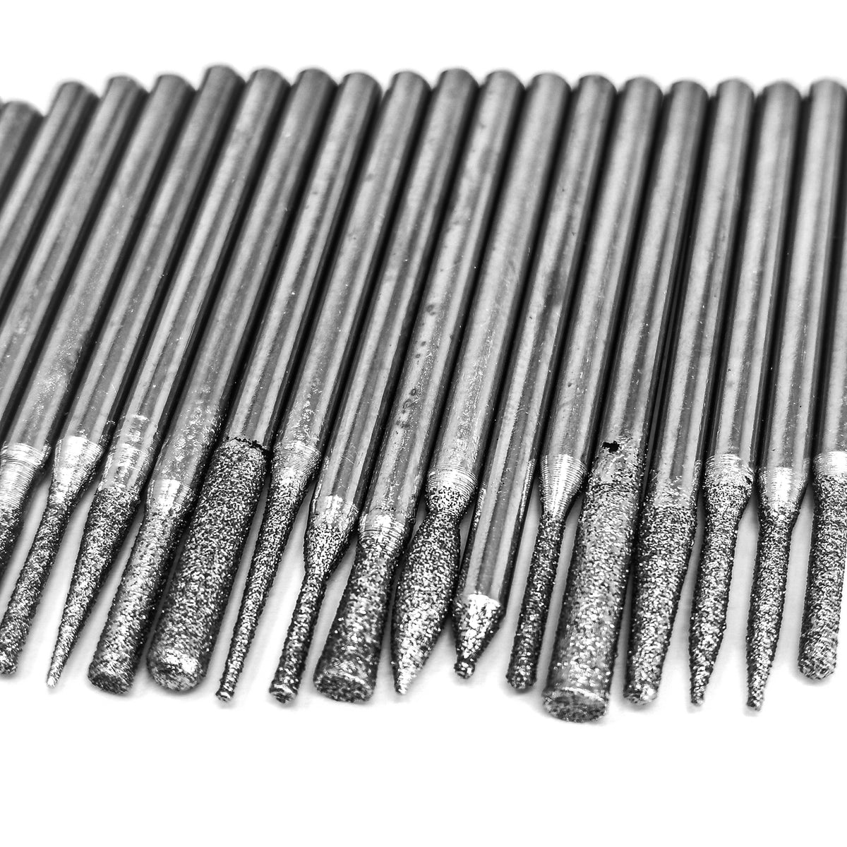 Beginner Stone Carving Burrs 150grit 30pcs.