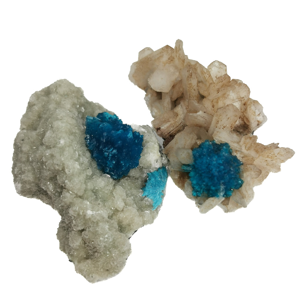 Cavansite specimen from Wagholi Quarries, Maharashtra, India.