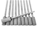 陶瓷圆柱锉 - 10 件