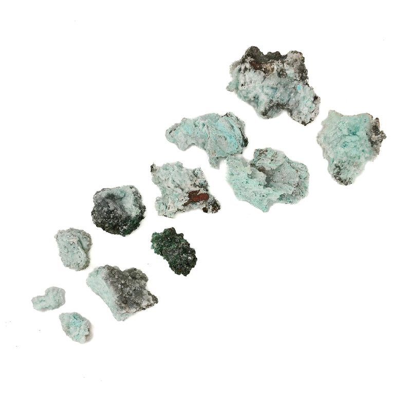Chrysocolla w Calcite - Mineral