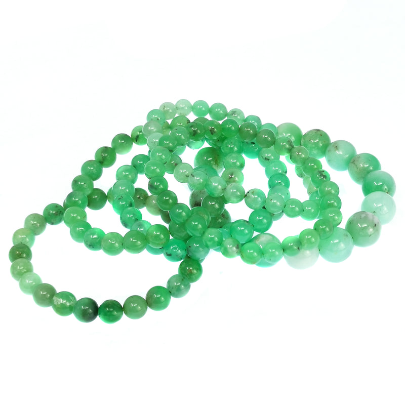 绿玉髓 - 珠子手链