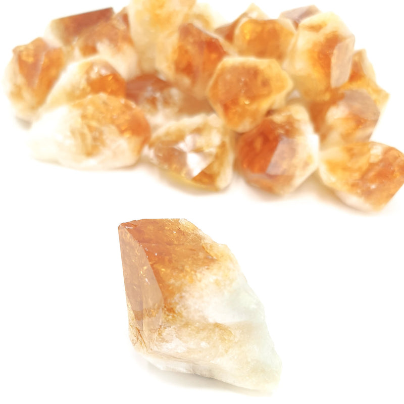 黄水晶龙牙（小）- 矿物