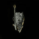 Citrine Shield - Pendant