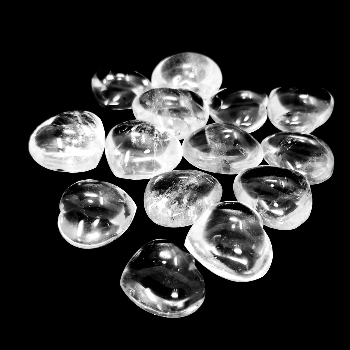 Clear Quartz small heart from Madagascar.