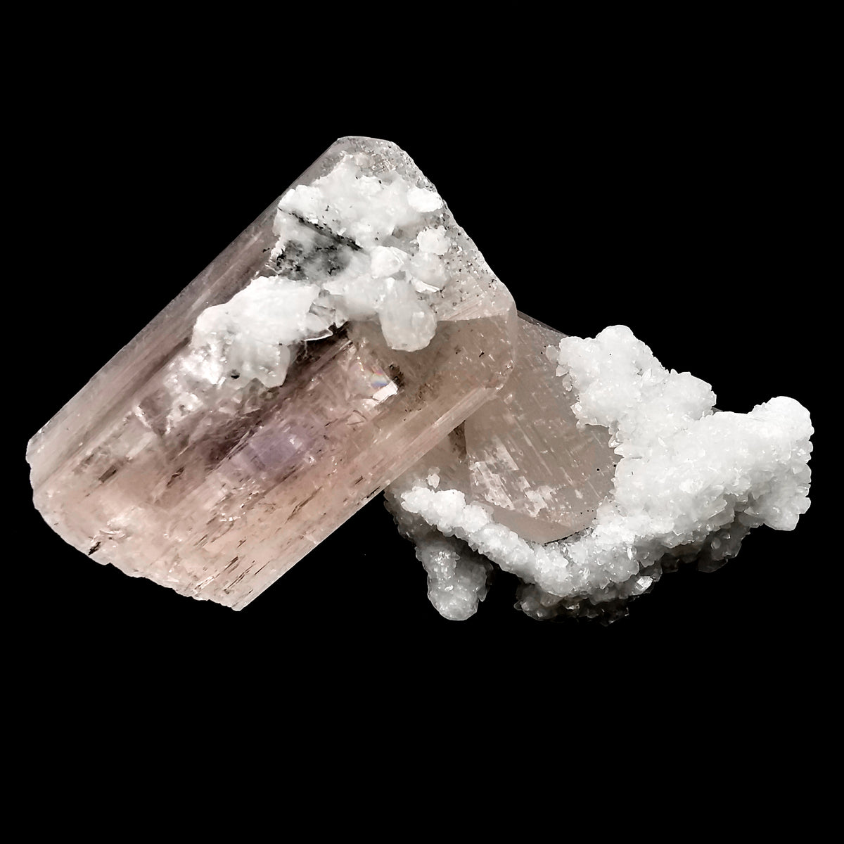 Danburite with Aragonite specimen from Mina la Aurora, Charcas, San Luis Potosí, Mexico.