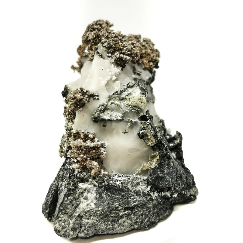 树枝状银矿石 - 标本