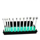 150 克镀金刚石球锉 - 12 件套