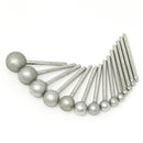 钻石宝石球锉 - 14 件套