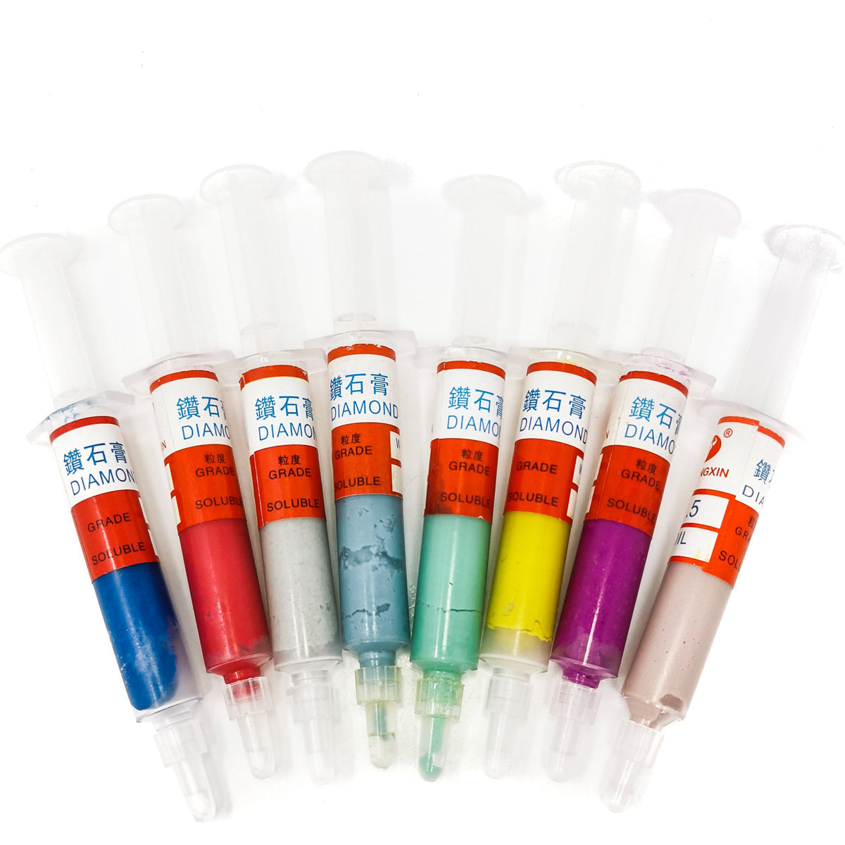 Diamond Polishing Paste syringe.