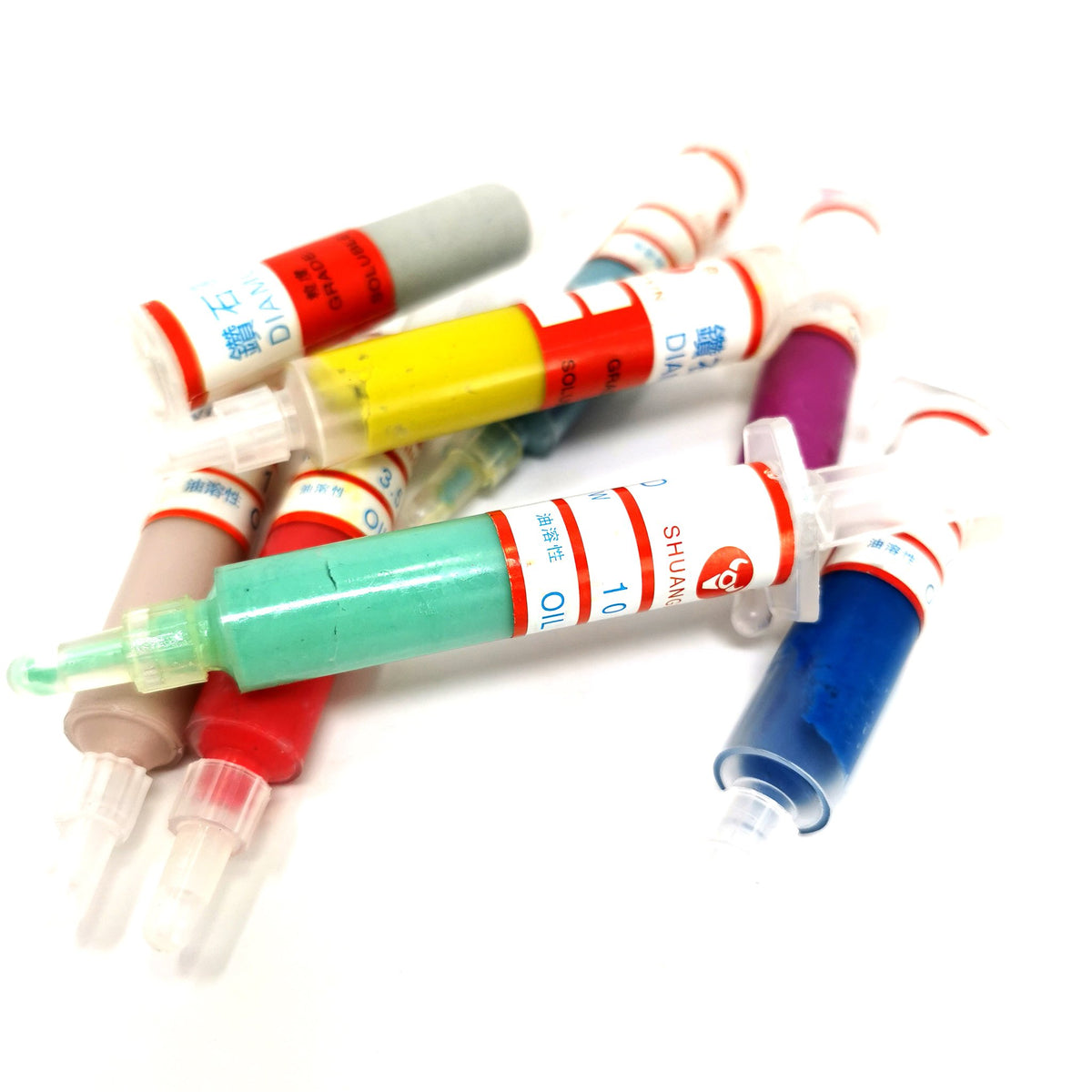 Diamond Polishing Paste syringe.