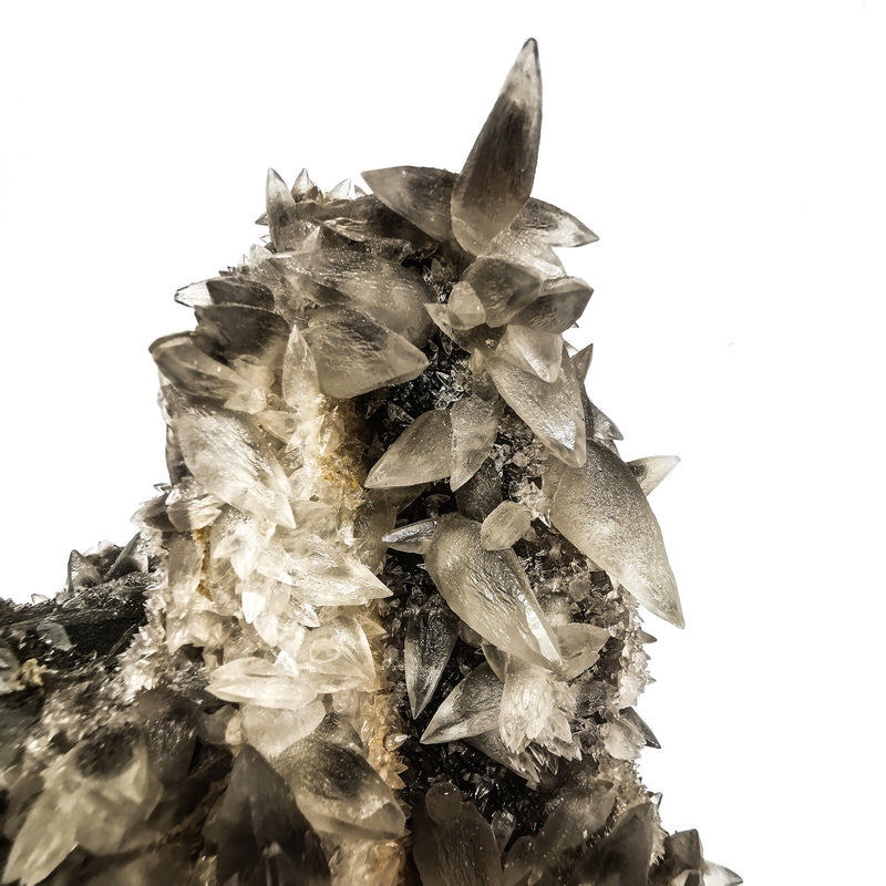 Black Dogtooth Calcite - Mineral Specimen