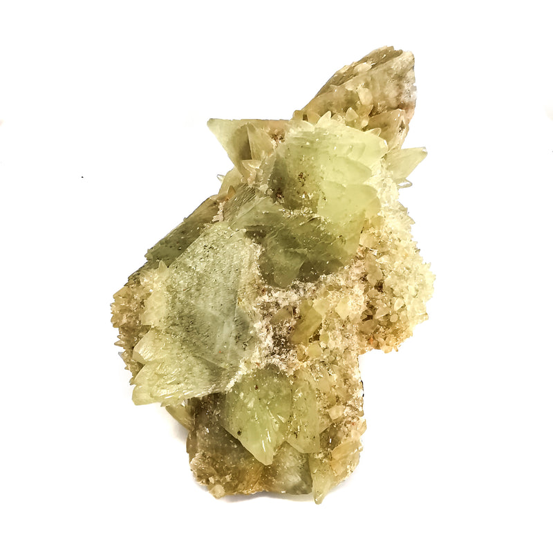 狗齿方解石绿 - 矿物标本