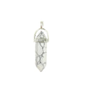 Double Terminated Crystal Pendant