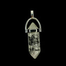 Double Terminated Crystal Pendant