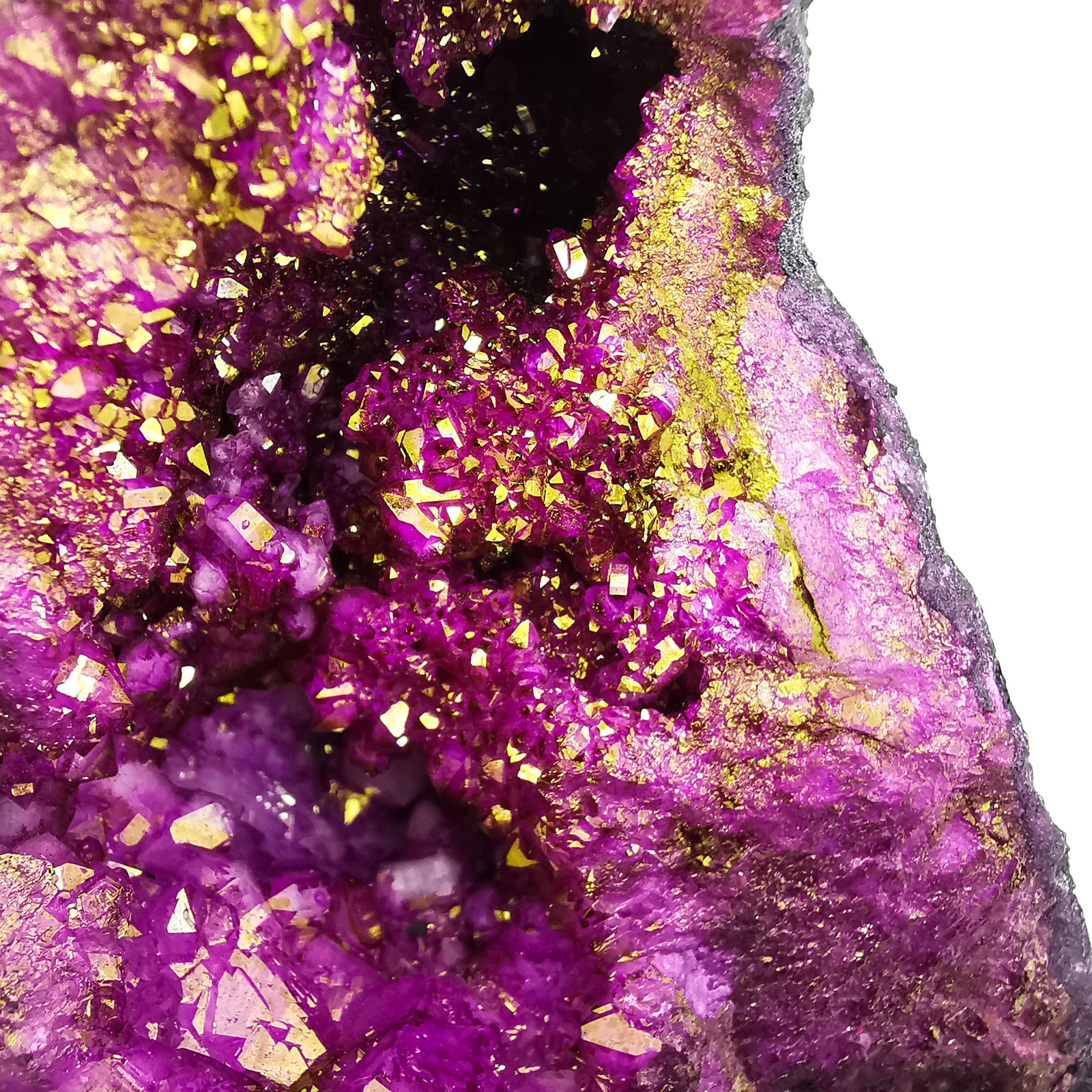 Dyed Geode Pink - Pair - Mineral