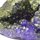 Dyed Geode Purple/Green - Pair - Mineral