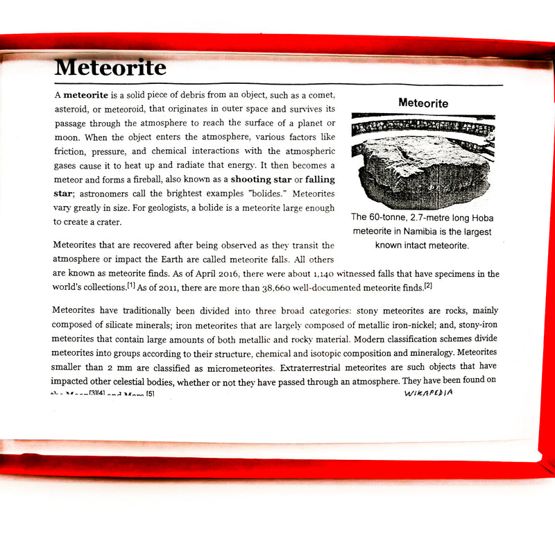 Meteorite Set - 5pcs