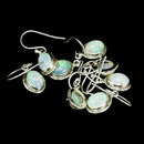 Ethiopian Opal Notched - Dangle Earrings